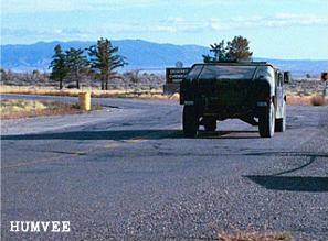 Humvee at Depot 2002