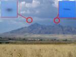click for -HIGH RES VERSION Plymouth Peak, Utah UFOs (C) 2004 